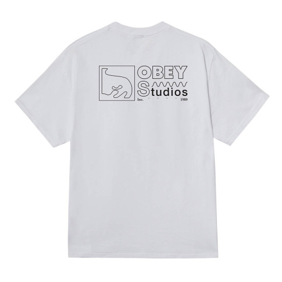 Obey Ανδρική κοντομάνικη μπλούζα Studios Inc 1989 Tee